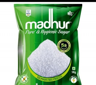 SUGAR MADHUR 5 KG (PACK OF 5 PCS)